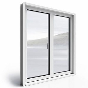[Hot Item] Customize White Vinyl PVC UPVC Double Glazed Sliding Window with Low E Glass