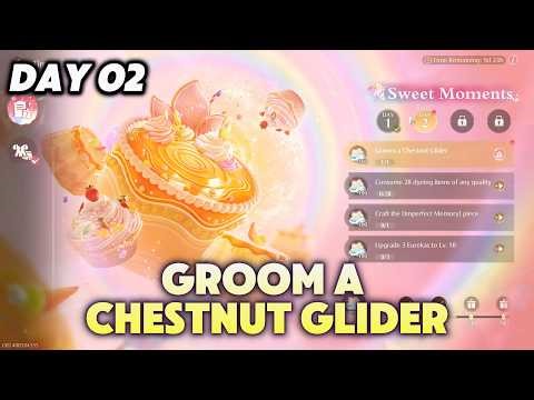 Groom a Chestnut Glider | Infinity Nikki