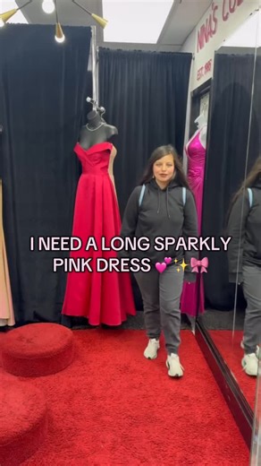The Official Prom Dress Store | Comment if you love sparkly pink dresses 🥰💕✨🎀 In my pink girl era ☺️ #promdress #pinkdresses #homecomingdress | Instagram