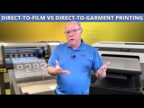 Direct to Film and Direct to Garment Printing | What's the Difference