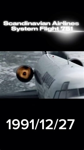 The photo•••Scandinavian Airlines System Flight 751#sas #scandinavia #airplane #aircraft #aircrash