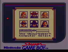wwf superstars 2 a classic wrestling game that come out on the game boy you play as calssic super stars as hulk hogan,sid justice,jake the snake roberts and the undertaker | Get Down Gaming