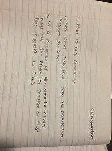 What is rural population? What event takes place when the popul... | Filo