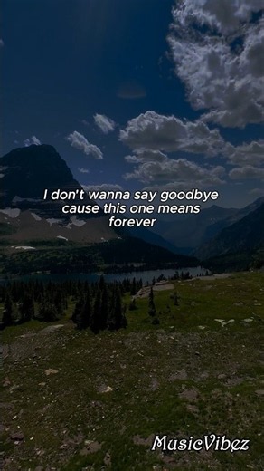 | I Don't Wanna Say Goodbye Cause This One Means Forever | In The Stars - Benson Boone #music #edit