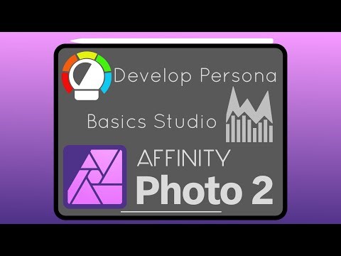 Develop Persona in Affinity Photo V2