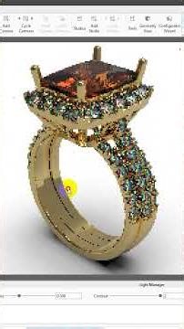 ring render in keyshort 11 #3dprinting #ring #diamond #3dmodeling #jewelry #jewellery