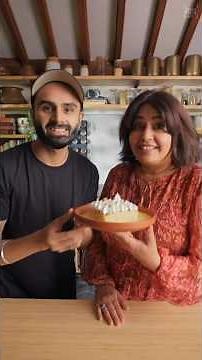 Eggless Rasmalai Tres Leches Cake! Sanjyot Keer x Romy Gill #shorts #ytshort