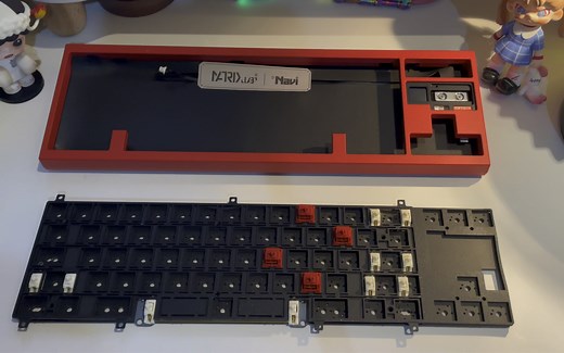 navi70闪红top结构组装教程