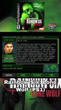 Rainbow Six: Lone Wolf (PS1)