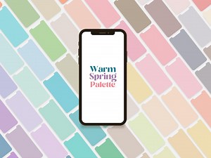 Warm Spring Color Palette: Digital Seasonal Color Guide (PNG Download) - Etsy Canada