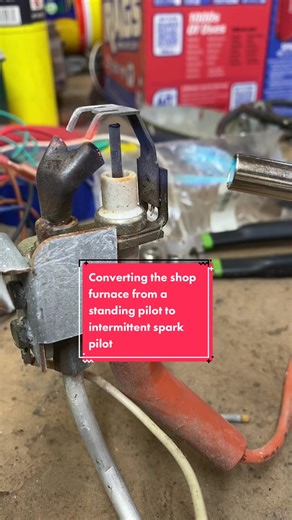 Shop Furnace Conversion to Spark Pilot System
