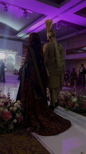 We Aim to Make your Wedding Wishes Come True ✨ Bridal - @Hiffyraja Content - @mehfil media Venue - @Meridian Grand Photography - @AcclaimPictures Decor - @Arsignatureevents Confectionary - @Events Concierge #venue #pakistaniwedding #weddingdress #bride #catering