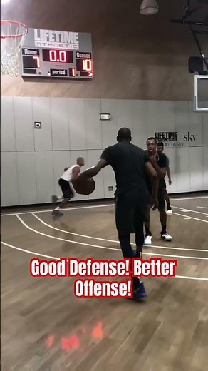 Lance Thomas with good defense on Kevin Durant