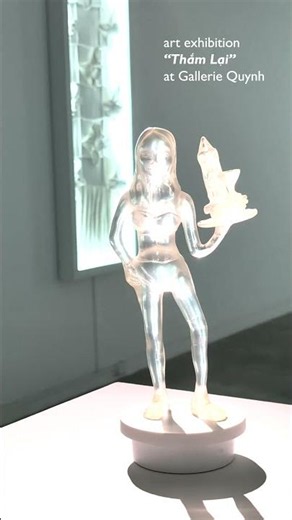 "Thắm Lại" art exhibition at Galerie Quynh #artvlog