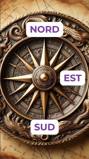 Les 4 points cardinaux #geographie #pointscardinaux #cm1