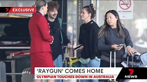 Australia's most controversial Olympian Raygun is back on home soil. Story: 7news.link/3XDtoz9 #7NEWS | 7NEWS Adelaide
