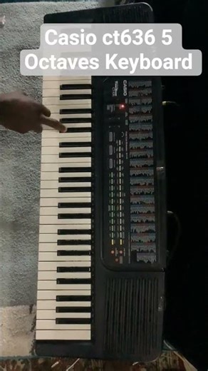 Casio ct636 5 Octaves electronic keyboard