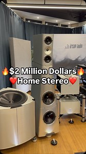 $2 Million Dollars ❤️ Home Stereo System ⚙️ Audiophile HighEnd HiFi Setup #hiend #hifi #audio #stereo #system #speakers #setup | Audiophile HighEnd Audio