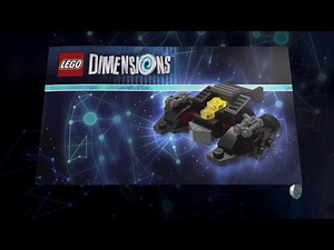 Lego Dimensions Robin and Batgirl Vehicle Instructions - Batwing, The Black Thunder, Bat-Tank