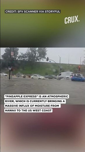 ‘Pineapple Express’ Unleashes Torrential Rains, Mudslide Havoc In Southern California