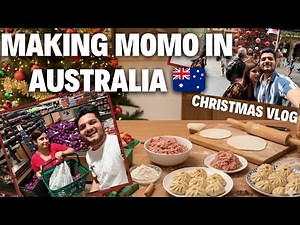 Making Momo in Australia & Christmas Day | Nepali Vlog in Australia 🇦🇺