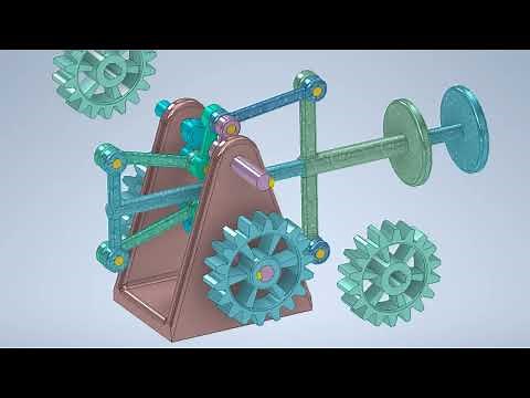 Mechanisms of Converting Rotational Motion into Linear Motion - Mechanical Mechanism & Principles