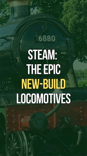 Take a guess - how old do you think these steam locomotives are? Check out these new-build beauties of the steam preservation scene. #trains #railways #steam #preservation #britishrailways