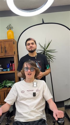 Client started his looksmaxxing journey and he told me all he was missing is a haircut🫡🙏🏽 ----- Link in bio to book❗️ Indianapolis/Avon/Decatur Barber💈 ----- Client told me he started his looks maxxing journey There has been a couple months since his last haircut and he's been bounced smashing I told him he has a massive frontal lobe and had a super long mop on top of his head and we're gonna have to get rid of it. I told him the messy textured fringe was gonna cover it. l, mid taper with cu