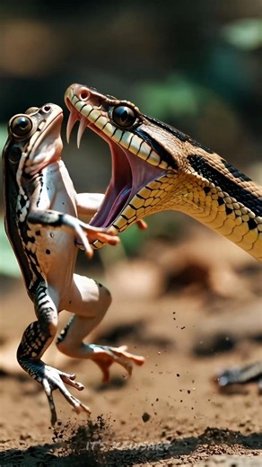 Deadly Snake Attack 🐍 | Real Wildlife Moment #shorts