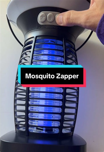 Solar-Powered Mosquito Zapper for Summer Comfort