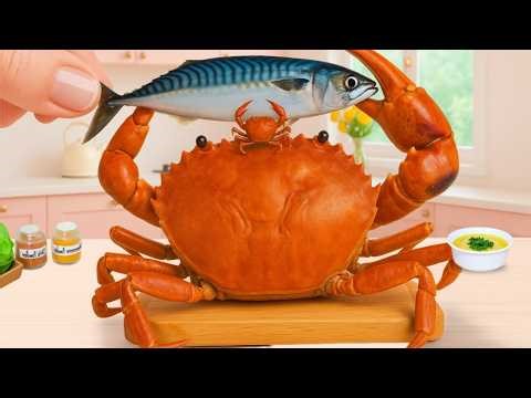 6767+ DELICIOUS Mini Food Recipe Ideas - Best of Miniature Cooking Compilation Crab | Mini Kitchen