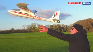 Flight Test ! Easy Trainer version 2. AVAILABLE HERE: https://bit.ly/fmsEasyTrainer | Essential RC