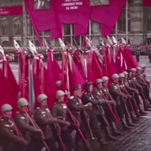 Parade on Red Square in 1945 year Парад Победы 1945 год