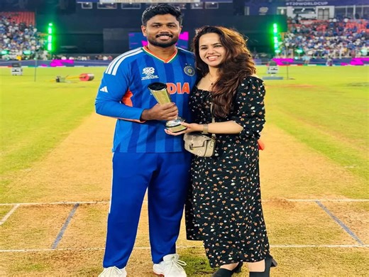 Sanju Samson's heartfelt post for wife Charulatha Remesh is melting hearts: 'My dear Pondattiiiiii, you have seen it all'