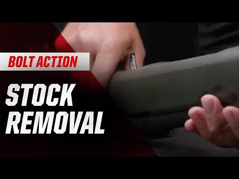 Stock Removal: Savage Bolt Action