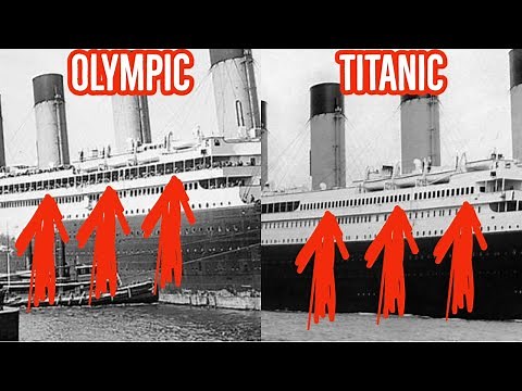 Titanic vs Olympic: The Key Difference