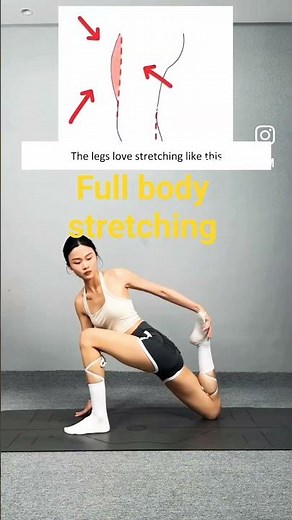 Full body stretching routine for beginners 💪 # full body stretch # Beginners workout