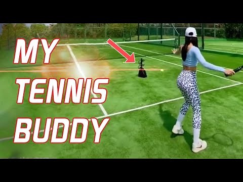 Tennis Buddy -The Most Portable Tennis Feed Machine