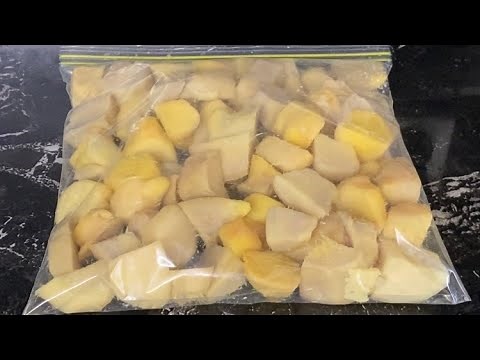 How To Freeze Ginger