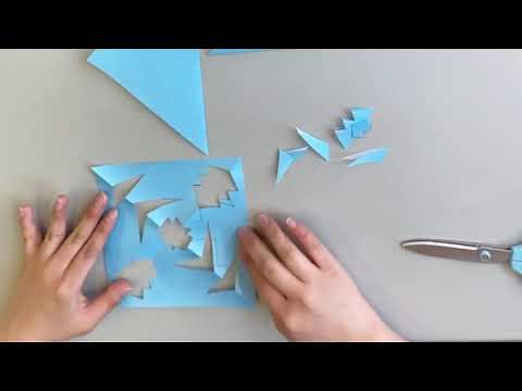 小学１年生【図工】p12～ちょきちょきかざり