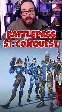 SKINS PASE DE BATALLA SEASON 1 CONQUEST #skins #overwatch #spotlight