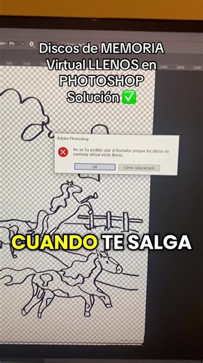 A quien le pued interesar… tutorial útil fácil y rápido para arreglar los discos de memoria virtual de PHOTOSHOP #tutorialohotoshop #discosdememoriavirtual #discosdemenoriavirtualphotoshopsolucionar