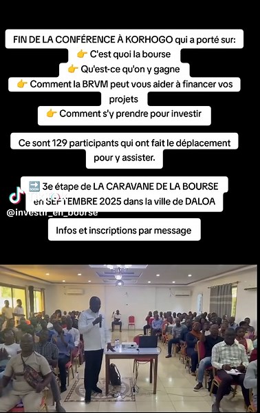#formation #dividends #libertefinanciere #investissement #business #bourse #economie #finance #educationfinanciere #afrique #mindset #cotedivoire🇨🇮 #uemoa #brvm #action