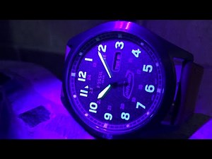 Fossil Defender FS5978 Solar Powered Men's Brown Leather Strap Watch Unboxing + Lume #fossilwatches