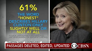 There's new controversy surrounding "Clinton Cash." The publisher says it's correcting a number of passages in the book