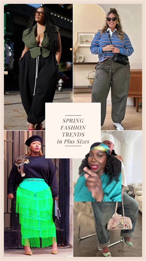 Top spring fashion trends of 2026 and where you can shop them in plus size. Everything is 🔗inB #springfashiontrends2026 #plussizefashion #plussizetrends #stylishcurves #springtrends