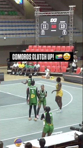 FARDAT IBRAHIM CALLS GAME! 🥶🎯Comoros 🇰🇲 get a CLUTCH win over Benin! 🔥🤩#3x3Africa