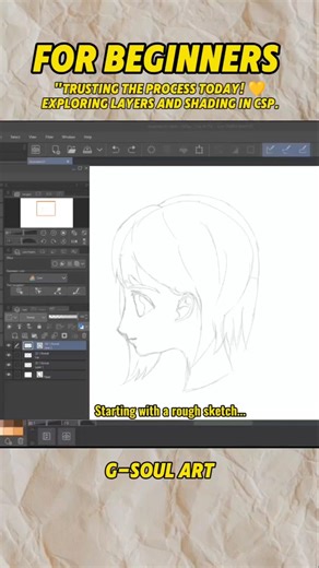 My 3-Step Shading Secret CSP Tutorial | Speedpaint India #shorts #ClipStudioPaint