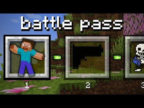 what if minecraft had a battle pass