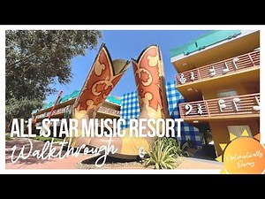 Disney's All Star Music Resort Walkthrough | January 2025